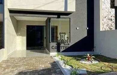 Imagem: A casa em condomínio possui 3 Dormitórios, 1 Banheiro, 2 Vagas