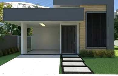 Imagem: A casa em condomínio possui 3 Dormitórios, 3 Banheiros, 1