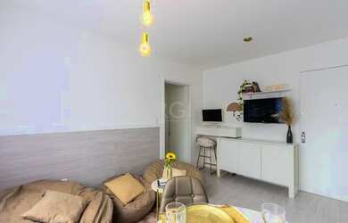 Imagem 3: Apartamento em Tristeza. Churrasqueira, Ar-condicionado, Área de serviçoe39m²...