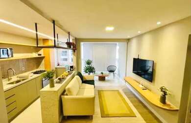 Imagem: O apartamento possui 2 Dormitórios, 2 Banheiros, 1 Vaga na