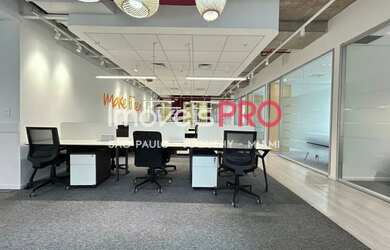 Imagem 7: Meia laje corporativa na Vila Olímpia 414,61 m² ao lado do JK Iguatemi