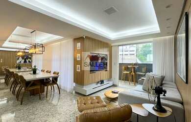 Imagem: O apartamento na cobertura possui 4 Dormitórios, 3 Banheiros