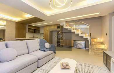 Imagem: A casa em condomínio possui 3 Dormitórios, 4 Banheiros, 2