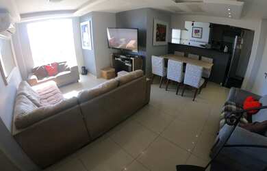 Imagem: O apartamento na cobertura possui 4 Dormitórios, 4 Banheiros