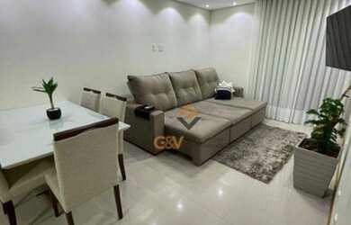 Imagem: O apartamento possui 2 Dormitórios, 2 Banheiros, 1 Vaga na