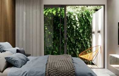 Imagem: O apartamento possui 1 Dormitório, 1 Banheiro, 1 Vaga na garagem