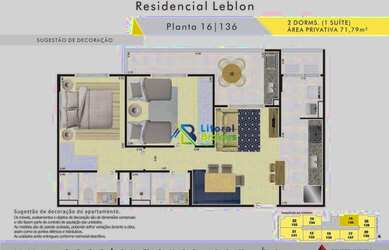 Imagem 11: Apartamento à venda, 71 m² por R$ 515.308,00 - Jardim Caiahu - Mongaguá/SP