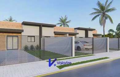 Imagem: A casa possui 2 Dormitórios, 2 Banheiros, 1 Vaga na garagem