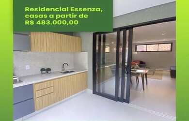 Imagem: A casa possui 2 Dormitórios, 2 Banheiros, 2 Vagas na garagem