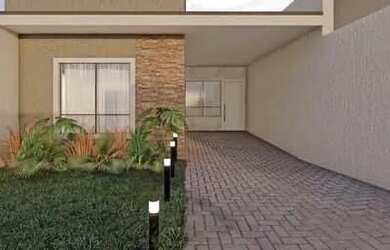 Imagem: A casa possui 2 Dormitórios, 1 Banheiro, 2 Vagas na garagem