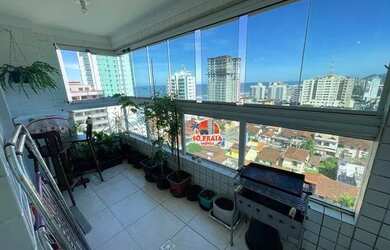 Imagem 1: Apartamento com 2 dormitórios à venda, 68 m² por R$ 370.000 - Centro - Mongaguá/SP