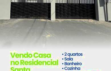 Imagem: A casa em condomínio possui 2 Dormitórios, 1 Banheiro, 2 Vagas