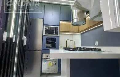 Imagem: O apartamento na cobertura possui 2 Dormitórios, 1 Banheiro