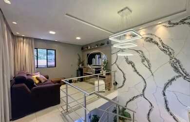 Imagem: A casa possui 4 Dormitórios, 5 Banheiros, 4 Vagas na garagem