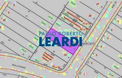 Imagem: O terreno possui 208m² de Área e está localizado em Parque