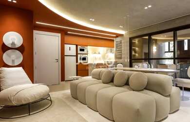 Imagem: O apartamento possui 3 Dormitórios, 3 Banheiros, 3 Vagas na