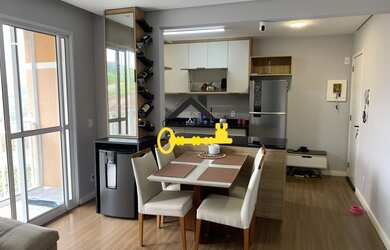 Imagem: O apartamento possui 3 Dormitórios, 2 Banheiros, 1 Vaga na