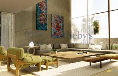 Imagem: A casa em condomínio possui 5 Dormitórios, 5 Banheiros, 5