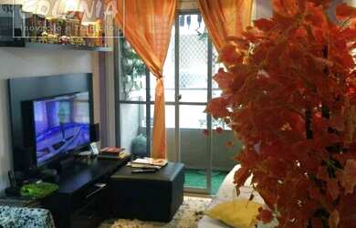 Imagem: O apartamento possui 2 Dormitórios, 1 Banheiro, 1 Vaga na garagem