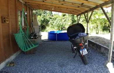 Imagem 4: Casa na Praia do Ervino. Churrasqueira, Imóvel mobiliado, Varandae45m²...