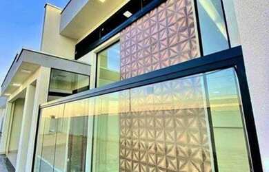 Imagem: A casa em condomínio possui 3 Dormitórios, 4 Banheiros, 2