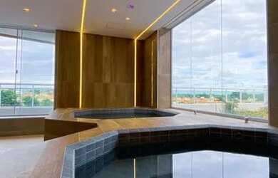 Imagem: O apartamento possui 1 Dormitório, 1 Banheiro, 1 Vaga na garagem