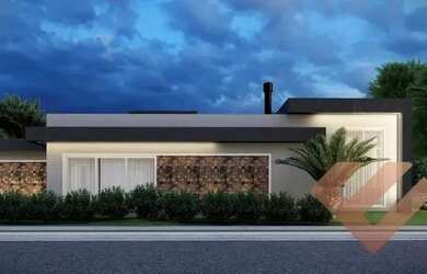 Imagem: A casa em condomínio possui 3 Dormitórios, 4 Banheiros, 2