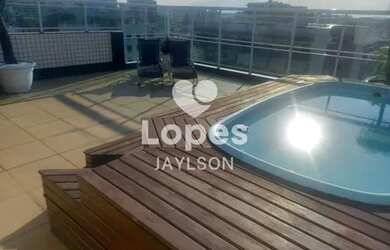 Imagem: O apartamento na cobertura possui 3 Dormitórios, 4 Banheiros