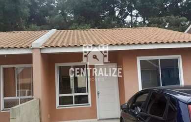 Imagem: A casa em condomínio possui 2 Dormitórios, 1 Banheiro, 2 Vagas