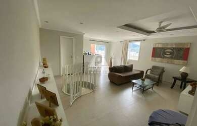 Imagem: O apartamento na cobertura possui 4 Dormitórios, 4 Banheiros