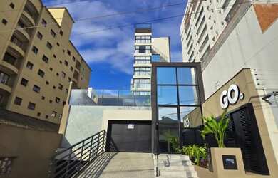 Imagem: O studio possui 1 Dormitório, 1 Banheiro, 1 Vaga na garagem