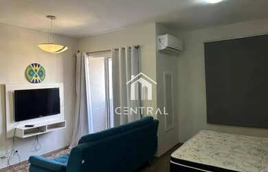 Imagem: O studio possui 1 Dormitório, 1 Banheiro, 1 Vaga na garagem