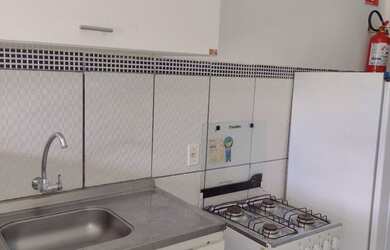 Imagem: A kitnet possui 1 Dormitório, 1 Banheiro, Imóvel mobiliado