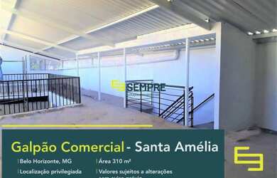 Imagem: O depósito possui 4 Vagas na garagem, 310m² de Área, Imóvel