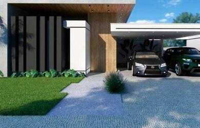 Imagem: A casa em condomínio possui 4 Dormitórios, 4 Banheiros, 2