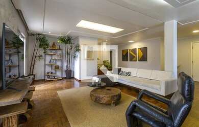 Imagem: O apartamento na cobertura possui 4 Dormitórios, 3 Banheiros