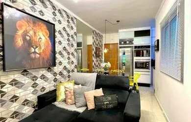 Imagem: O apartamento na cobertura possui 2 Dormitórios, 2 Banheiros