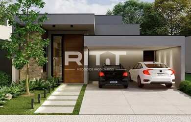 Imagem: A casa em condomínio possui 3 Dormitórios, 4 Banheiros, 2