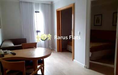 Imagem: O studio para alugar possui 1 Dormitório, 1 Banheiro, 1 Vaga