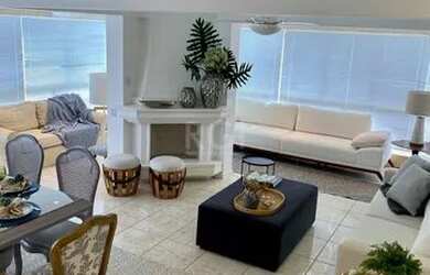 Imagem: O apartamento na cobertura possui 4 Dormitórios, 1 Banheiro