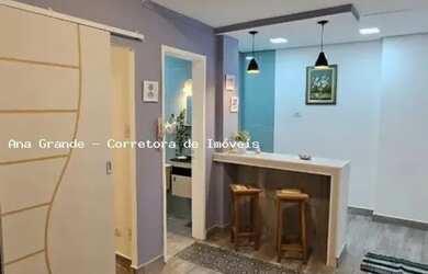 Imagem: O studio possui 1 Dormitório, 1 Banheiro, 1 Vaga na garagem