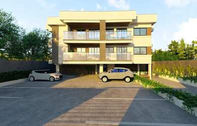 Imagem: O apartamento possui 2 Dormitórios, 1 Banheiro, 1 Vaga na garagem