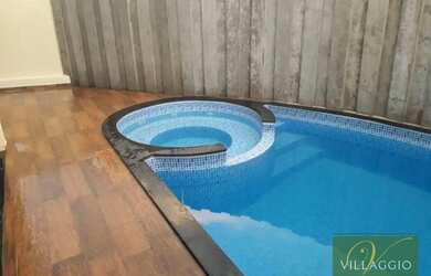 Imagem: A casa em condomínio possui 3 Dormitórios, 5 Banheiros, 4