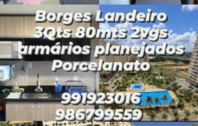 Imagem 1: Borges Landeiro 3Qts c/3banheiros 80mts 2vgs armários planejados
