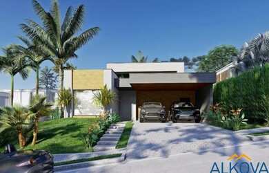 Imagem: A casa em condomínio possui 3 Dormitórios, 4 Banheiros, 234m²