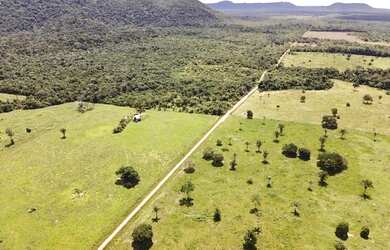 Imagem: A fazenda possui 1300m² de Área e está localizado em Centro