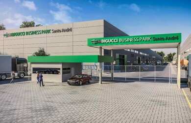 Imagem: O depósito possui 1 Vaga na garagem e 1397m² de Área e está