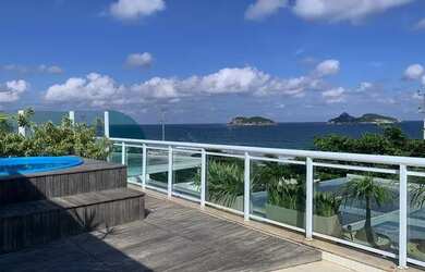 Imagem: O apartamento na cobertura possui 3 Dormitórios, 4 Banheiros