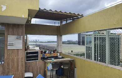 Imagem: O apartamento na cobertura possui 3 Dormitórios, 3 Banheiros