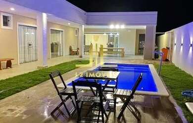 Imagem: A casa possui 4 Dormitórios, 5 Banheiros, 5 Vagas na garagem